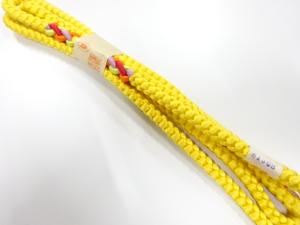 未使用品　正絹　手組帯締め